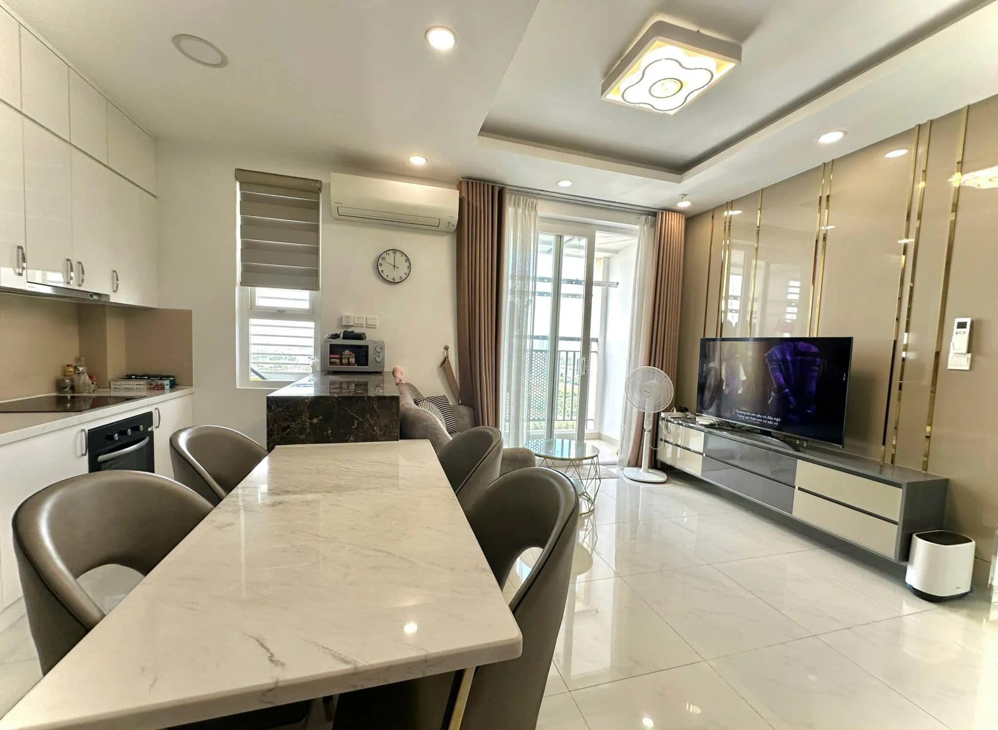 Căn hộ Saigon Mia 2PN 2WC căn gốc view sông đẹp NT xịn - 2