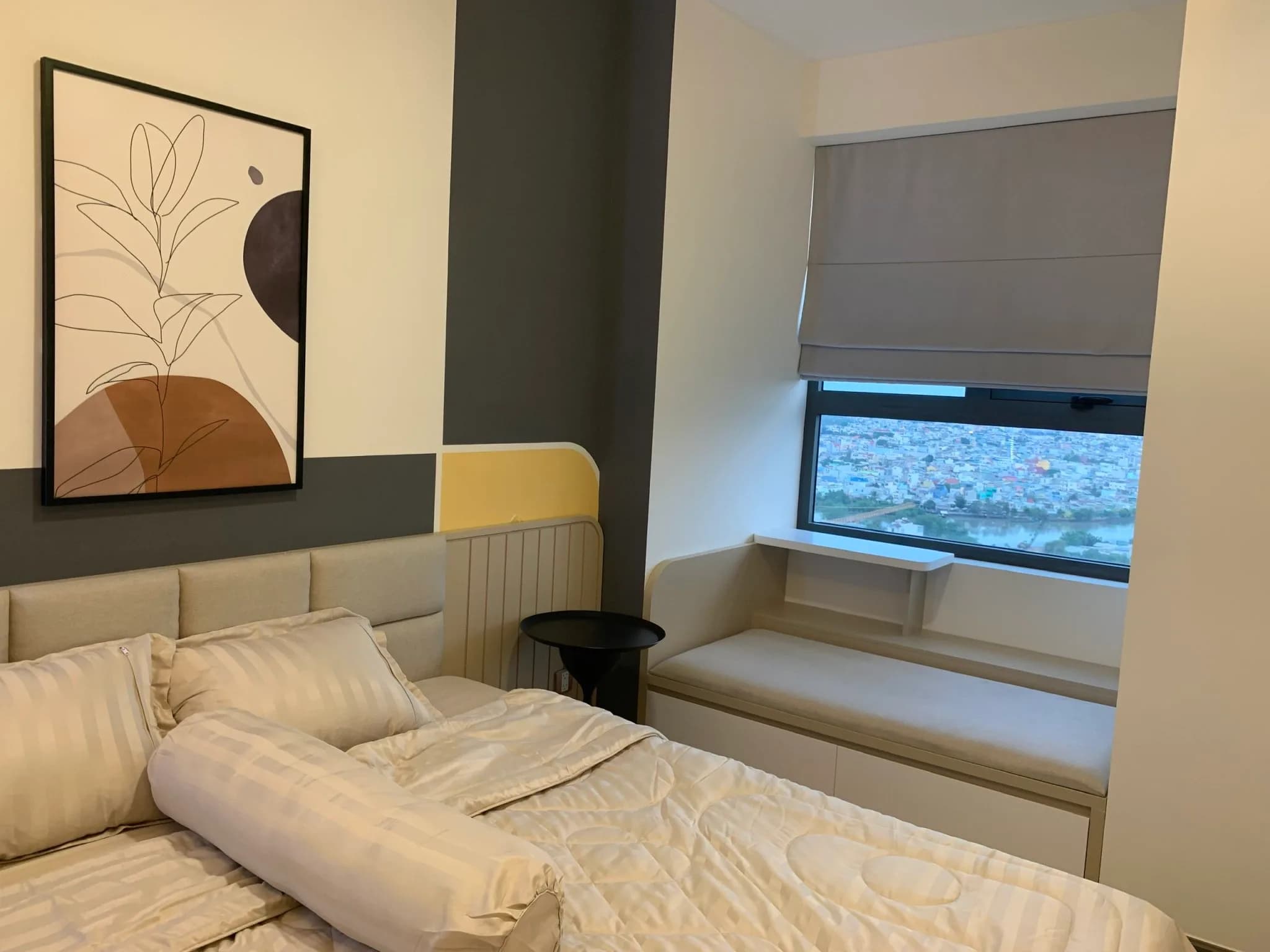chung cư Boulevard quận 7 1PN 1WC tầng cao view nam hướng sông - 5